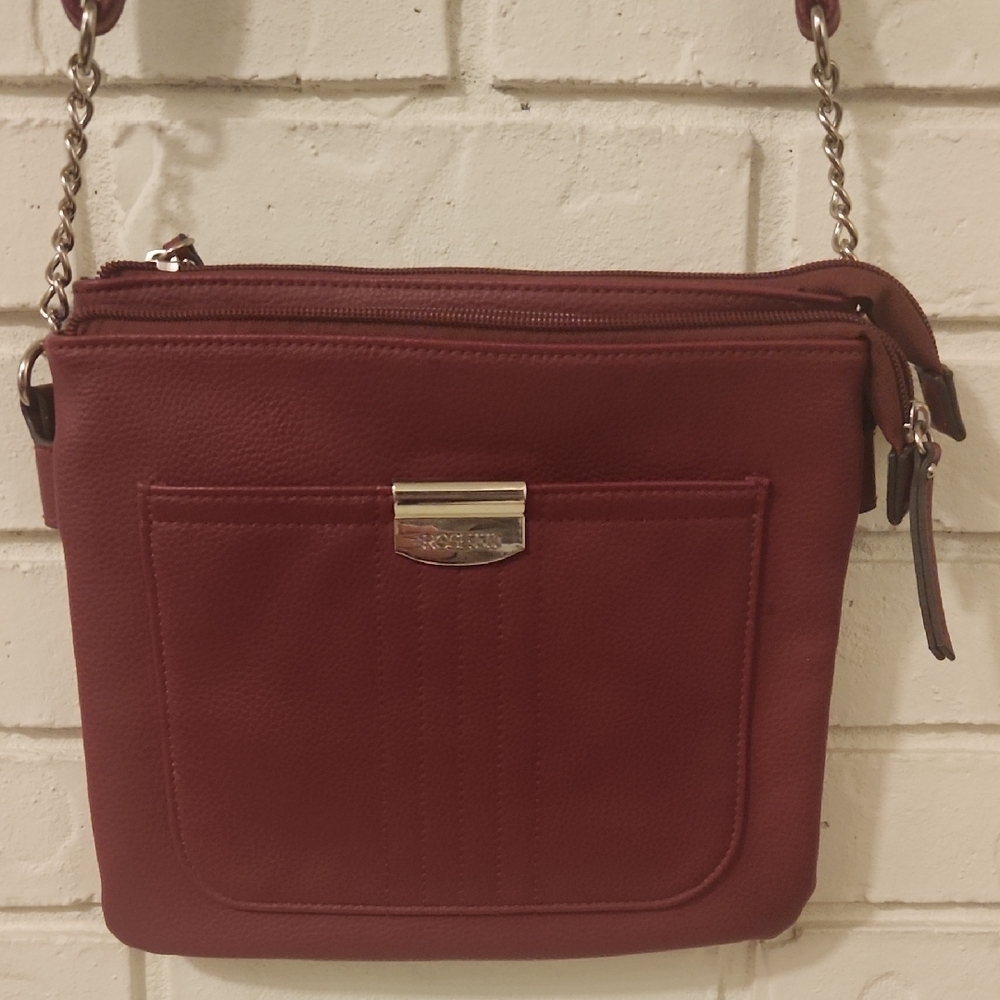 Vintage Rosetti Burgundy Shoulder Bag EUC